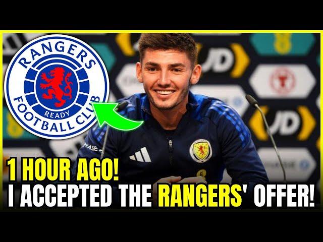 Billy Gilmour's HOMECOMING: "I'm THRILLED to Join Rangers" | rangers fc news