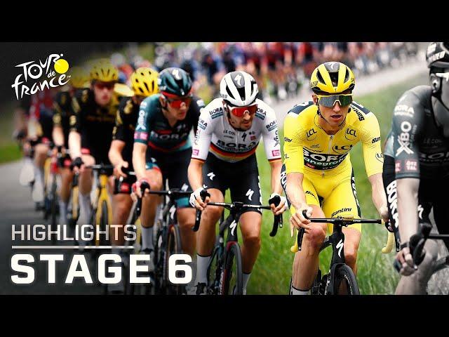 Tour de France 2023: Stage 6 | EXTENDED HIGHLIGHTS | 7/6/2023 | Cycling on NBC Sports