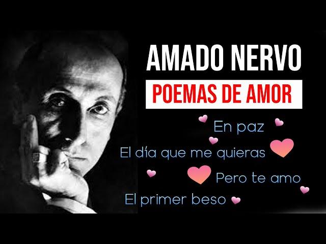 ️ AMADO NERVO - 10 love poems in spanish with subtitles