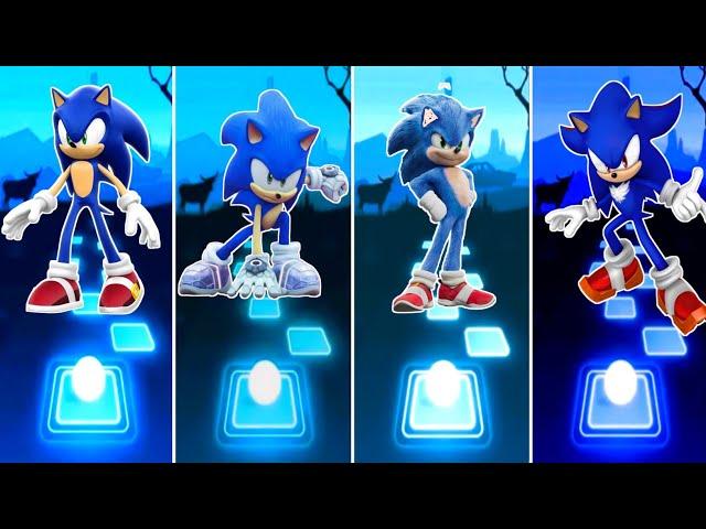 Sonic Prime vs Sonic Prime vs Sonic Prime vs Sonic Prime  Tiles Hop EDM Rush