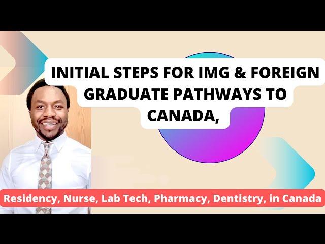 IMG & foreign graduate pathways to integrate, do residency, medical practice and registration Canada