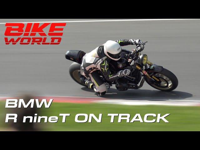 BMW R NineT On Track At Brands Hatch