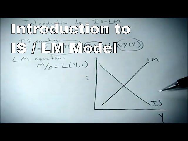 Introduction to IS LM model