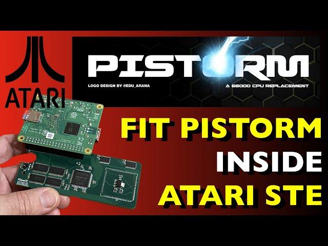 PiStormSTE: a new PiStorm board that fits inside the STE