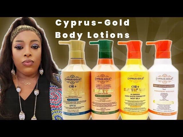 Cyprus Gold Lotion l Treat l Maintain l Whiten