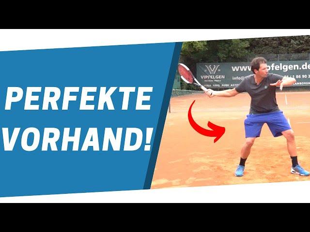 Wie du eine perfekte Tennis Vorhand in 5 einfachen Schritten spielst!