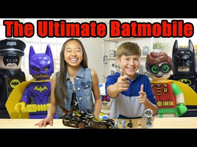 Best LEGO Batmobile Ever?- LEGO The Batman Movie - The Build Zone Season 5 Episode 7