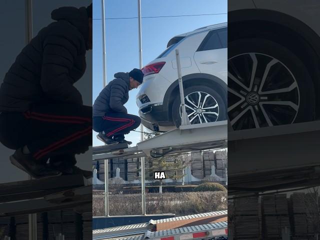 Особенности погрузки автомобилей в Китае. ТГ с авто - ChtoPrivezti #машина #авто #заказ #автомобили