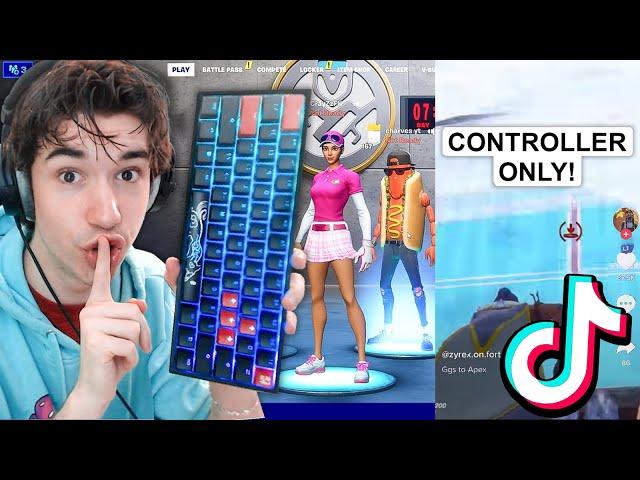 i tried out for a CONTROLLER ONLY TIK TOK CLAN while CHEATING on Keyboard and Mouse…