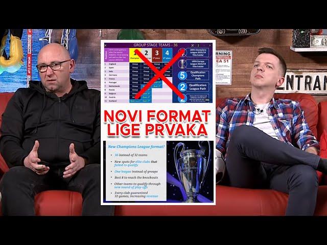 Globan i Vela - "Novi format Lige prvaka nije dobar! Gubi se kompetitivnost"