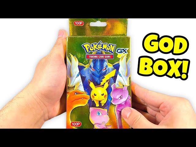 I Found The Ultimate Golden God Box WITH OVER 100 ULTRA RARE POKEMON CARDS!