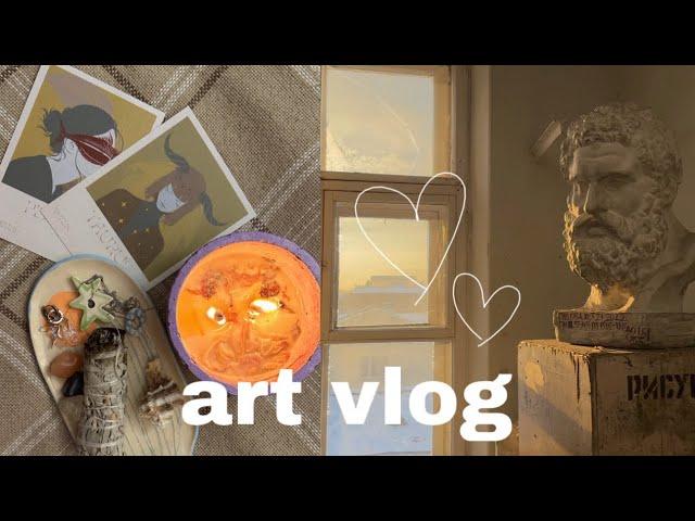 art vlog: учеба в академии штиглица, сессия, зимняя ярмарка