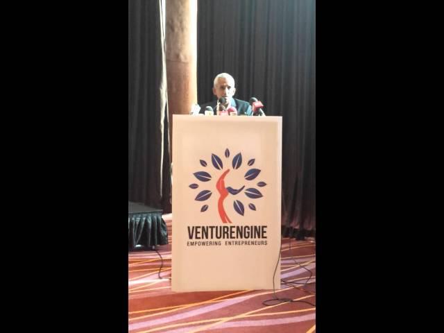 Eric Wikramanayake at the Launch of Venture Engine 2015