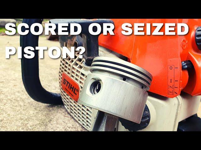 Scored or Seized Piston and Cylinder Bore? - STIHL Chainsaws