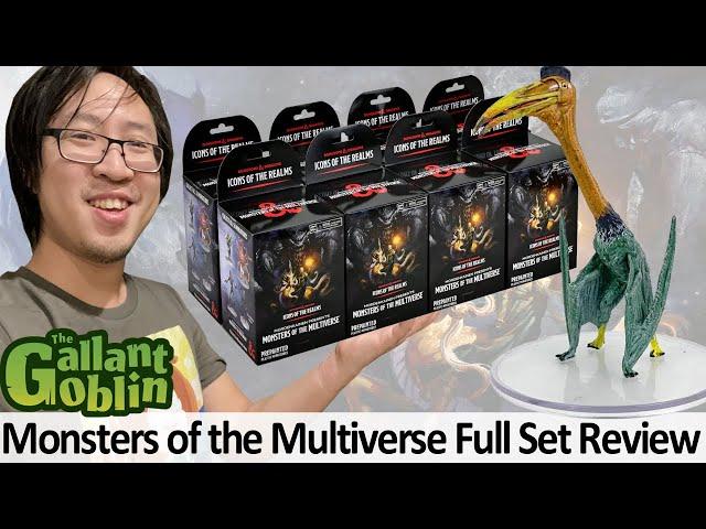 Monsters of the Multiverse Full Set Review - WizKids D&D Icons of the Realms Prepainted Minis