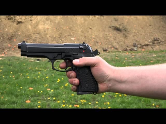 Beretta 92 FS Shooting - G's HD Gun Show