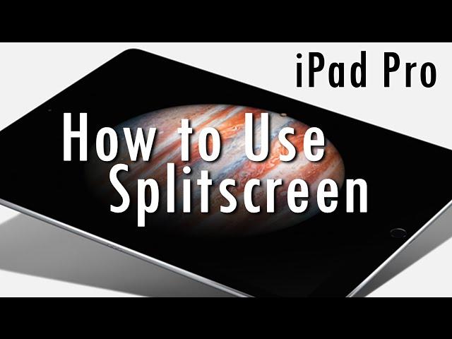 iPad Pro - How to Use Split Screen​​​ | H2TechVideos​​​