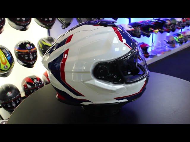 Shoei GT Air 3 Realm TC10 Helmet (Blue|White)