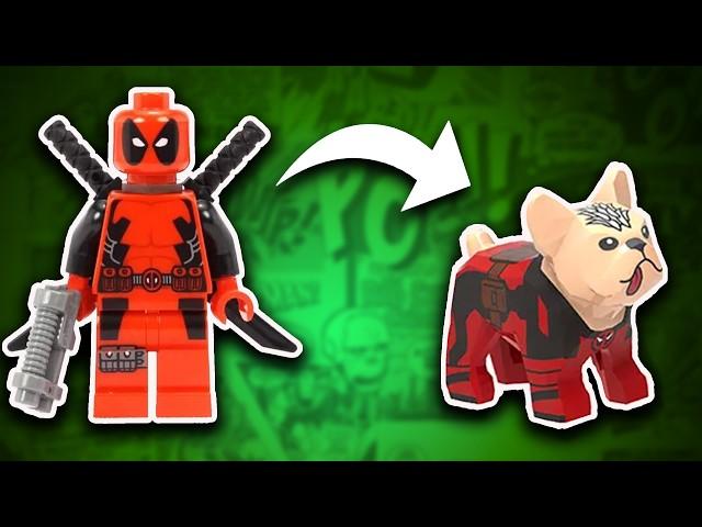 These Knock-Off LEGO Deadpool Minifigures are INSANE