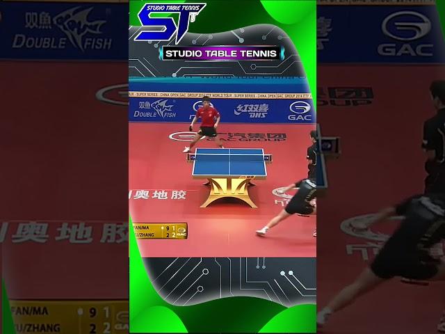 Xu Xin's playing style is very cool #tabletennis #pingpong #sports #worldtabletennis #shorts