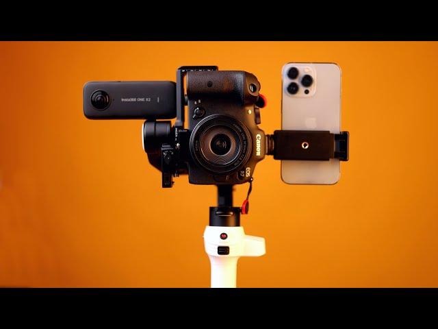 All-in-one Gimbal for Camera, Smartphone and GoPro | Moza Aircross S