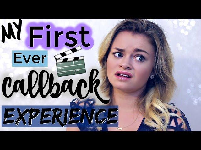 My FIRST Callback Audition Experience!