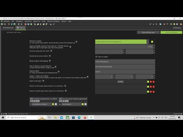 How To Add Custom Structures To Mcreator!