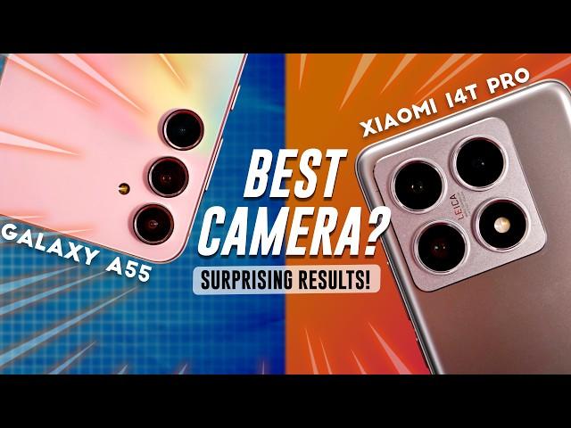 Galaxy A55 vs Xiaomi 14T Pro Camera Test - SHOCKING Results!