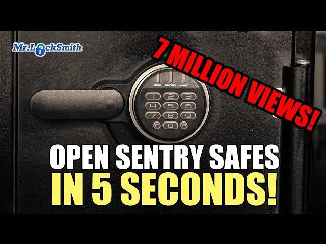 Open Sentry Safe in less than 5 seconds! | Mr. Locksmith™