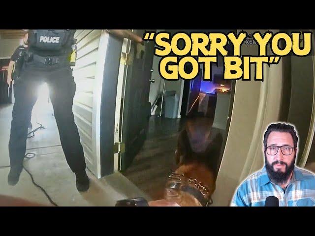 Cops Mistakenly Send K9 to Attack Innocent Sleeping Man