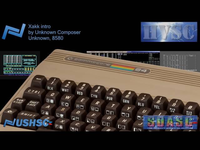 Xakk intro - Unknown Composer - (Unknown) - C64 chiptune