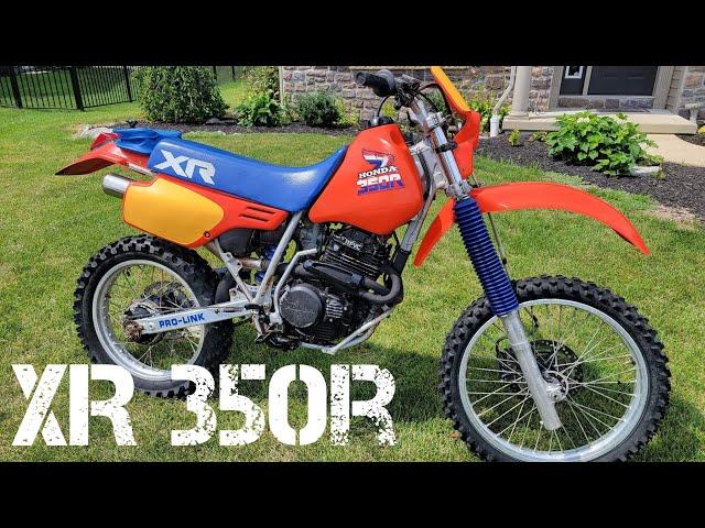 1985 Honda XR 350R - Test Ride Review & Cold start | Enduro Dirt Bike