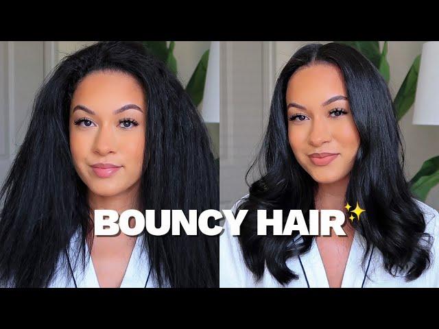 Bombshell Hair: At Home Blowout Routine | Marie Jay