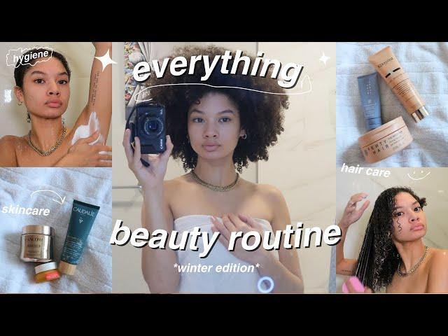 my everything self care routine | hair care, skincare, hygiene