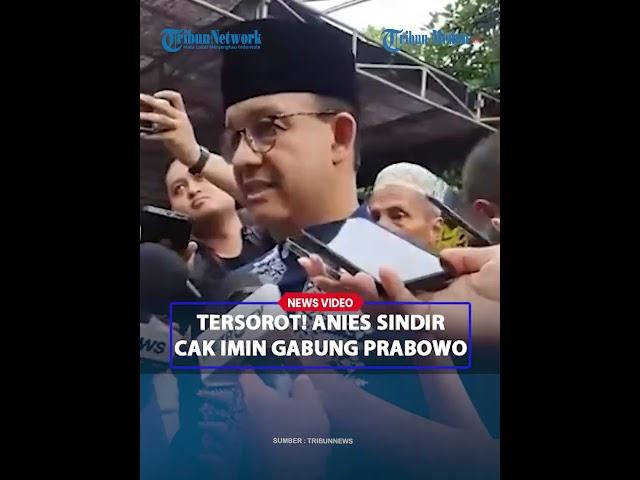 TERSOROT! ANIES Soal Cak Imin Gabung di Kabinet Prabowo-Gibran, Singgung Kekalahan di Pilpres 2024