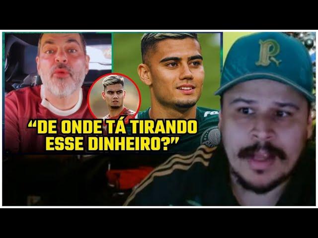 PAPARAZZO RUBRO-NEGRO SE REVOLTA COM ANDREAS PEREIRA NO PALMEIRAS | NIOQD Clips