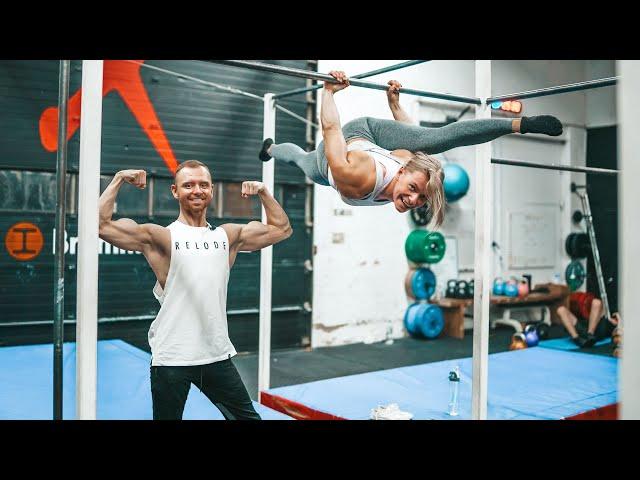 Philip Testar - Calisthenics med Malin Malle Jansson (SM, Nordisk Mästare)