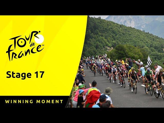 FIRST-EVER TOUR WIN | Stage 17 Tour de France 2024 Highlights