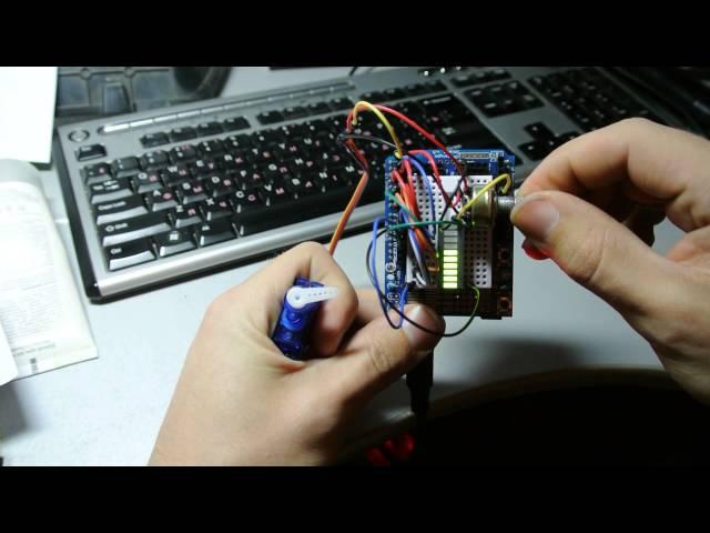 Управление сервоприводом с обратной связью. Arduino.