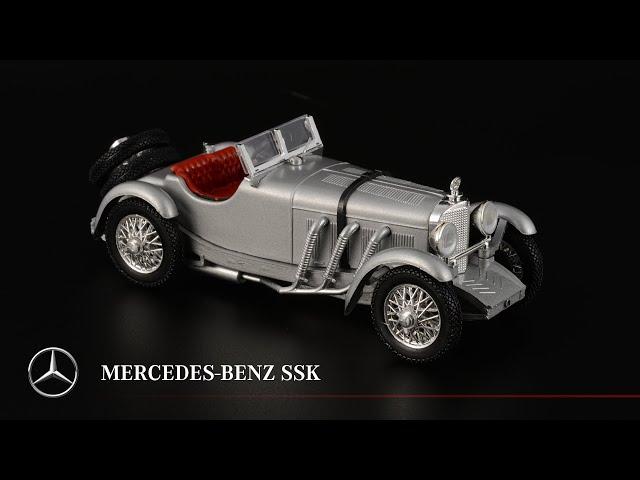 German legend Mercedes-Benz SSK 1927 • RIO Models • 1920s scale model cars 1:43