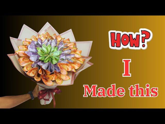 DIY Money Bouquet Tutorial | How to Create a Stunning Gift with Real Cash | Best Homemade Gift ideas