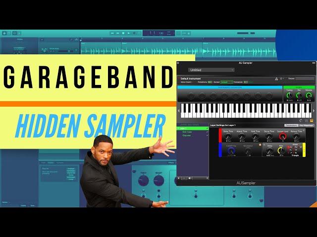 GarageBand Tutorial - How to Use Build Drum Kits  & Sample