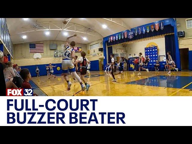 Illinois 8th grader makes game-winning full-court shot