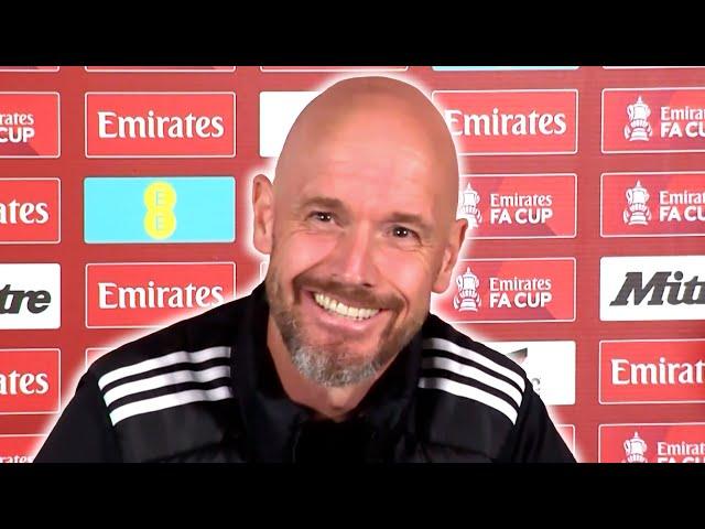 Erik ten Hag embargoed pre-match press conference | Man City v Manchester United | FA Cup Final