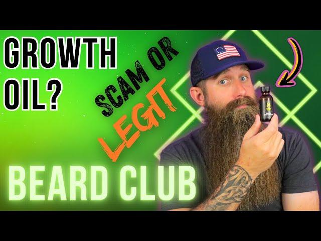 Beard Club "Growth Oil" - Scam or Legit? I tried it...