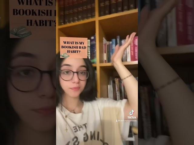 bookish habits #booktube  #books #booktok #bookishcommunity #booktubecommunity #booktuber