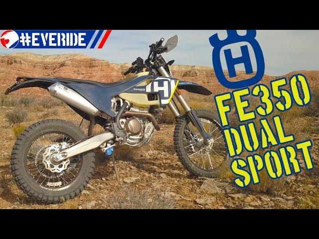 Husqvarna FE350 DUAL SPORT FIRST IMPRESSIONS #everide