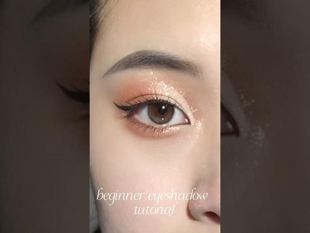 beginner eyeshadow tutorial #douyinmakeup #makeuptutorial #makeupshorts #ytviral #ytshorts