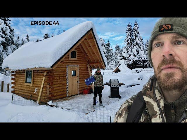 Sawmill Barn, Sauna, Cabin Addition with @cabinspeak |EP44| Log Cabin Build on Off-Grid Homestead