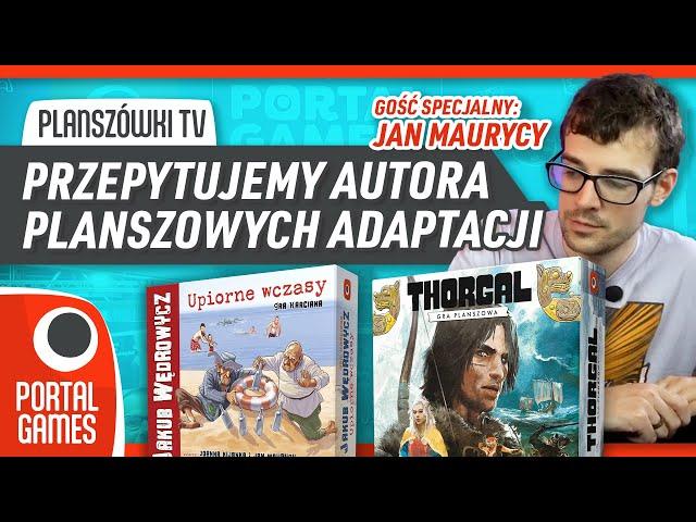 Planszówki TV - Przepytujemy autora planszowych adaptacji!